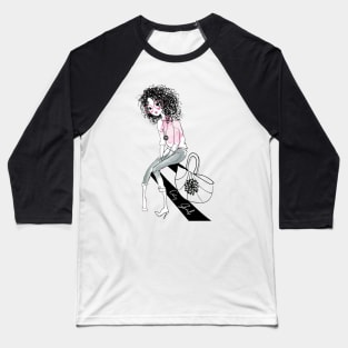 City Girl 05 Baseball T-Shirt